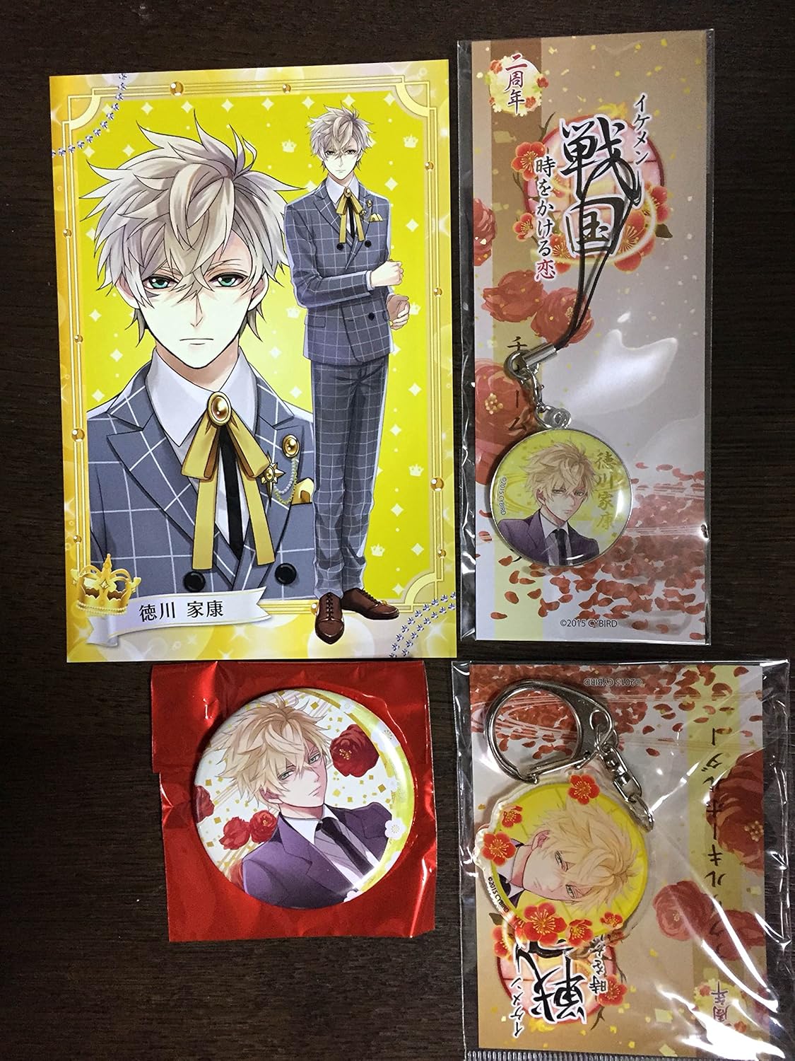 イケメン戦国 徳川家康 ちゃれくじ アクスタ 缶バッジ うちわ 等身 SD